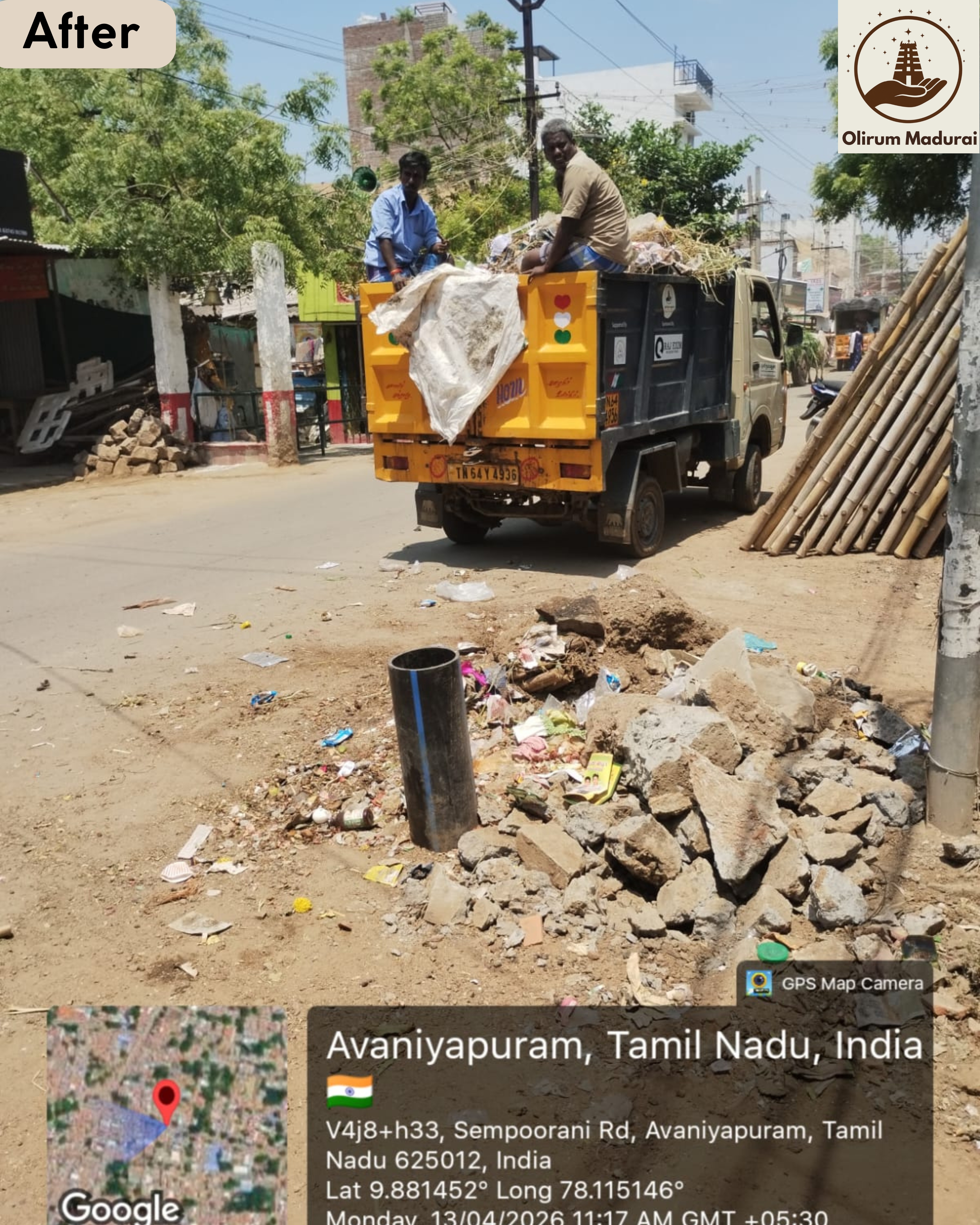 Sempoorani Rd cleanup - After