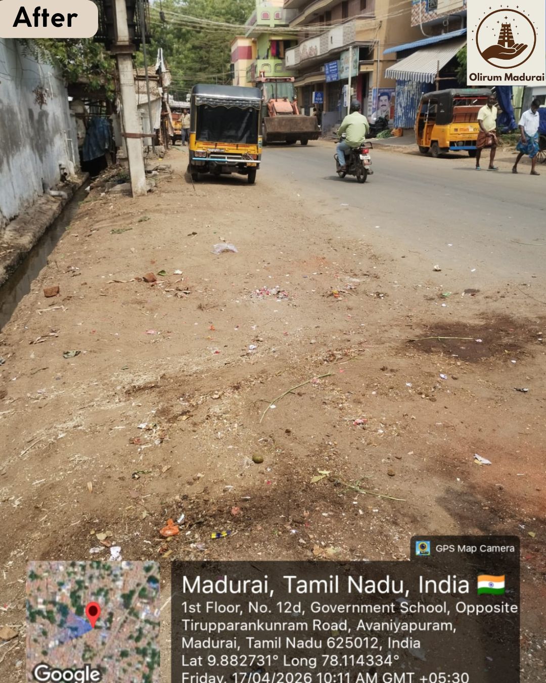 Avaniyapuram cleanup operation 1