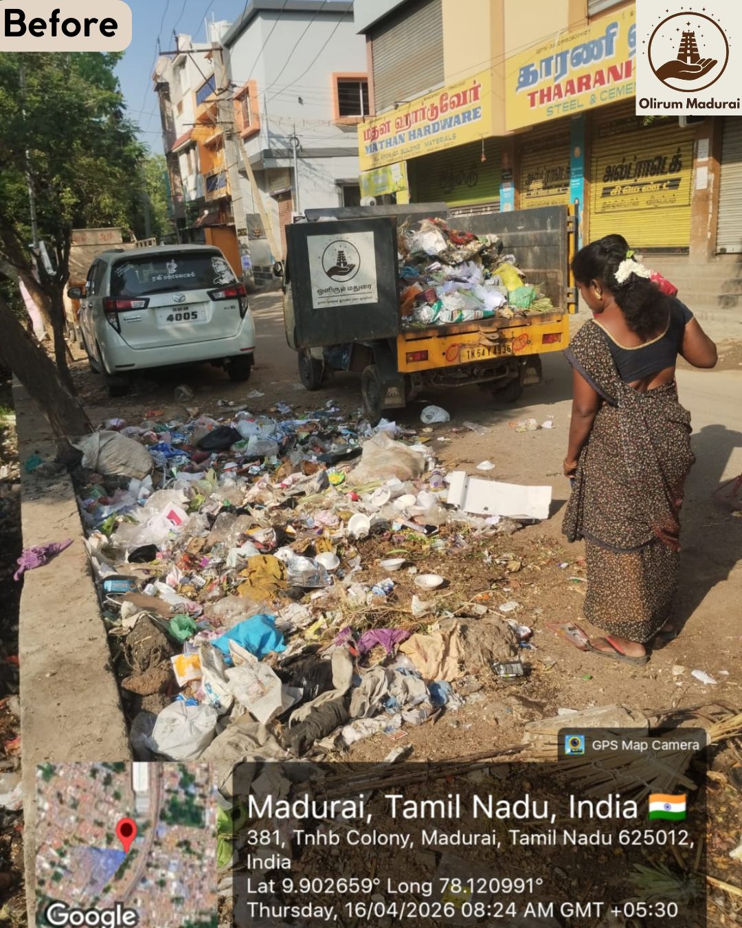 Avaniyapuram cleanup operation 2